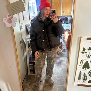 Women's Black Puffer Jacket